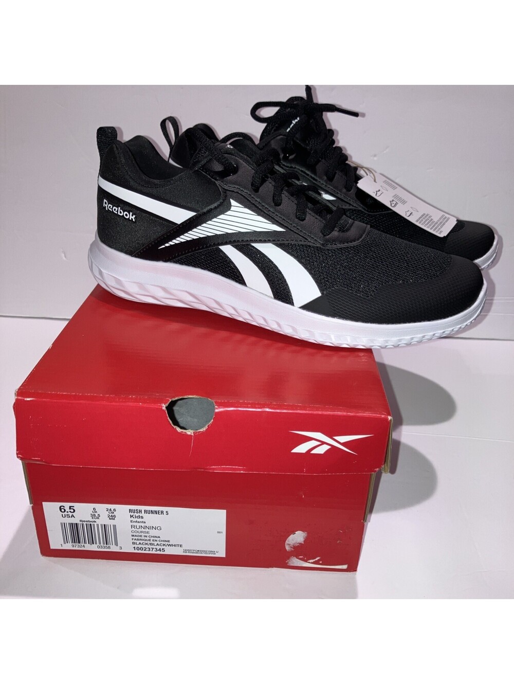 Reebok Rush Runner 5 Sneakers Women's 8 Youth 6.5 NEW
